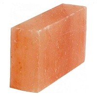 Кирпич из гималайской соли 20*10*5см шлифованный